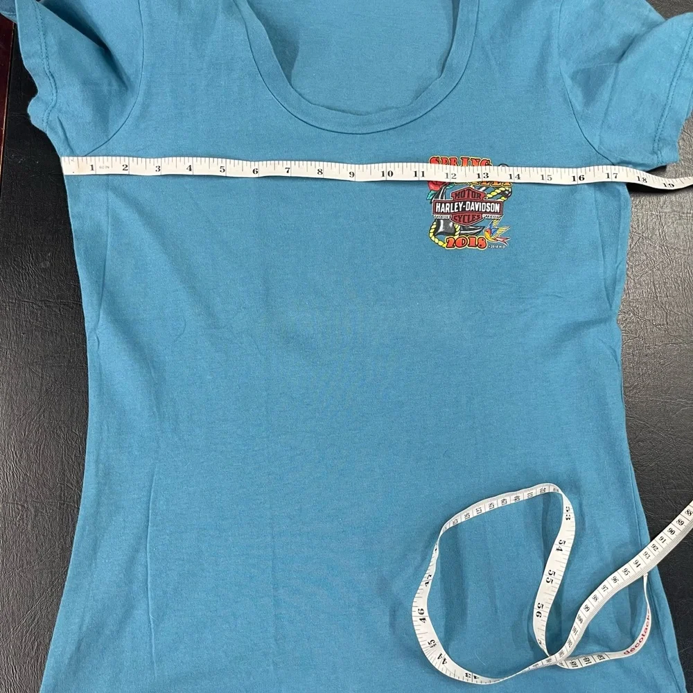 Harley FL Spring Rally tee size medium - Picture 7 of 8